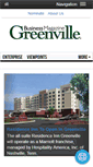 Mobile Screenshot of greenvillebusinessmag.com